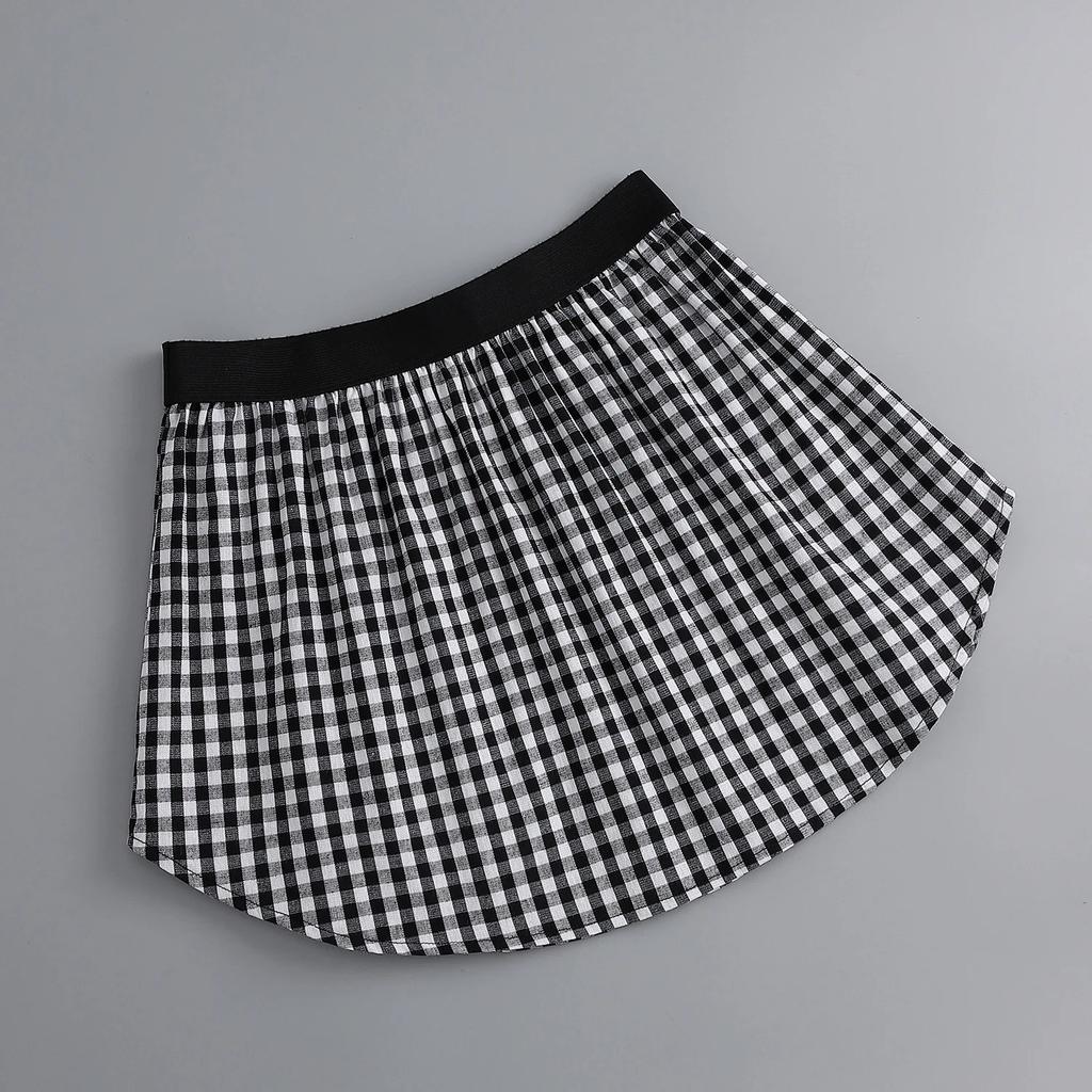 Fashion Women Shirt Extenders Fake Skirts Shirt Tail Irregular Skirt Blouse Tail Hem Detachable Underskirt Sweater Hemline