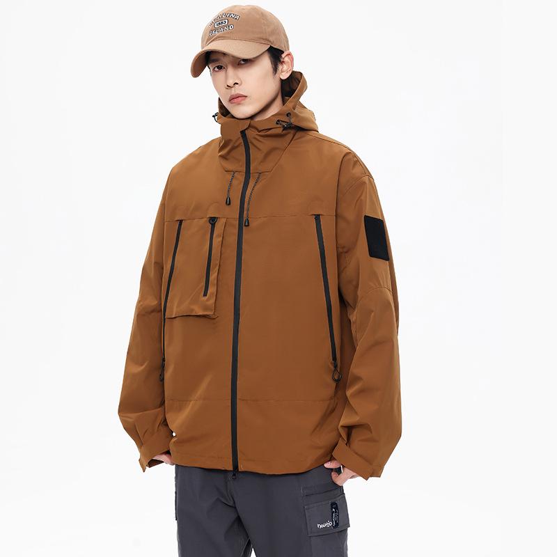 Autumn Waterproof Functional Windbreaker for Couples - Unisex Outdoor Jacket