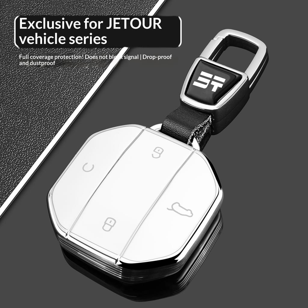 Fit For Jetour Traveller Shanhai T2 2025 Car Key Card Holder Smart Card Case Protective Shell