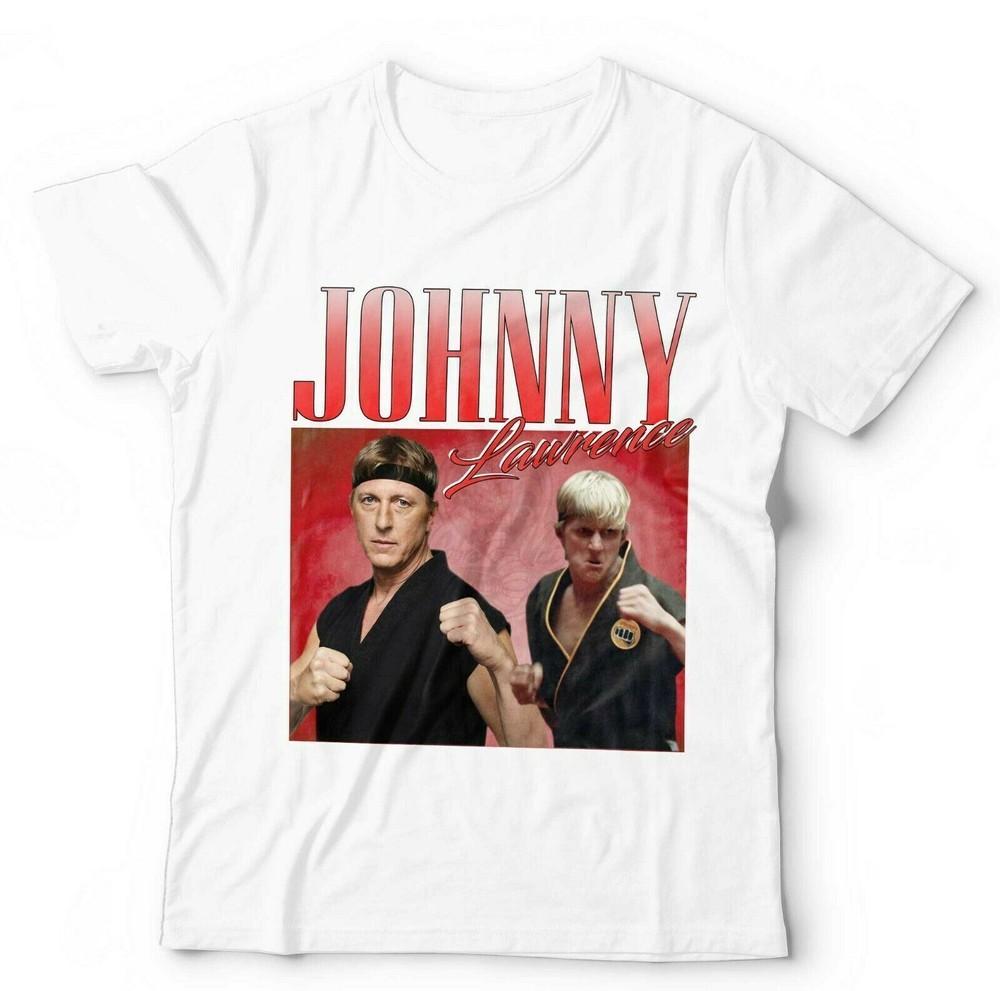 T-shirt Johnny Lawrence Apprezzamento Unisex Omaggio Throwback Stag Hen Do Cobra