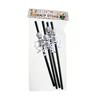 Yousheng Plastic Halloween Straw, Spooky Pumpkin Skull Skeleton Drinking Straw for Halloween Party Favors, Kitchen Table Decor