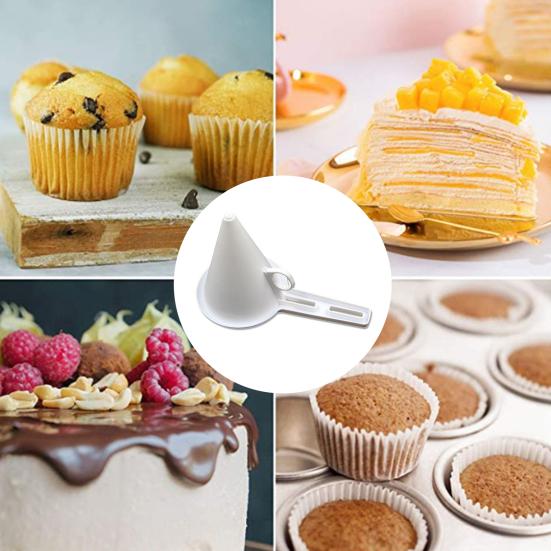 Kuchenspender Manuell Einstellbar Kunststoff Einfache Bedienung Kuchenspender für Zuhause