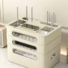 WiFi Router Storage Box TV Set-Top Box Holder Home Office Living Room Cable Organizer Modem Socket Storage Rack