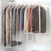 3Pcs Clothes Dust Cover Hanging Clothes Bag Clothing Cover Down Jacket Storage Bag Hanging Pockets Coat Dust Cover Containers