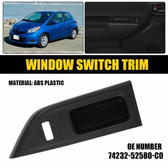 Fit Toyota Yaris Hatchback 2Drs 2012-2015 Master Power Window Switch Cover Left