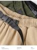 Men's Army Green Cotton Casual Work Shorts - Summer Loose Fit
