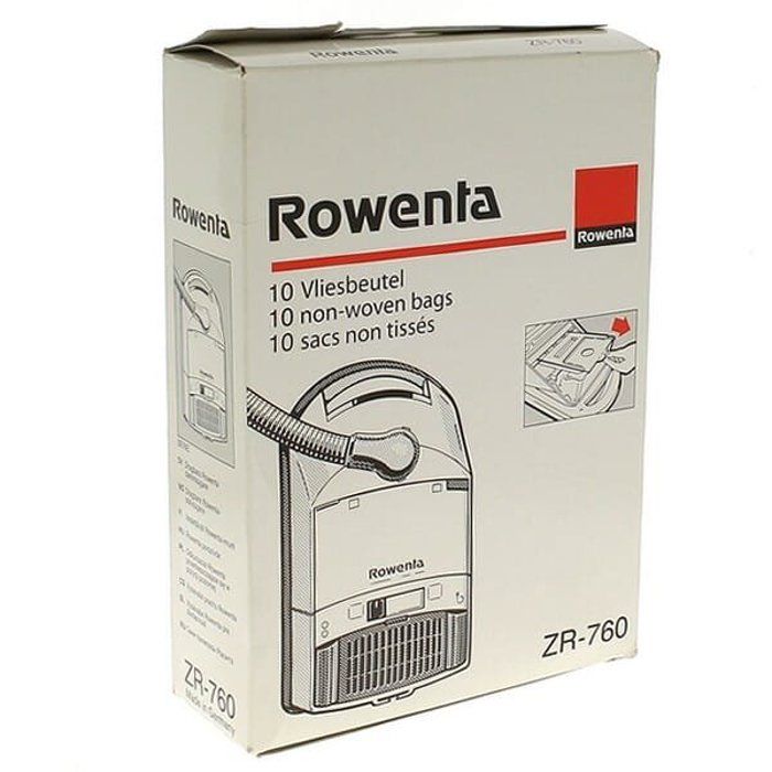 ROWENTA - Lot de 10 sac non tissé - ZR760