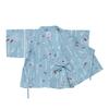 MIKI HOUSE Jinbei Suit Short Dragonfly and Goldfish Made In Perfect for Fireworks Summer Baby Size Blue Set, Sleeves, Design, Japan, Boys', Festivals,