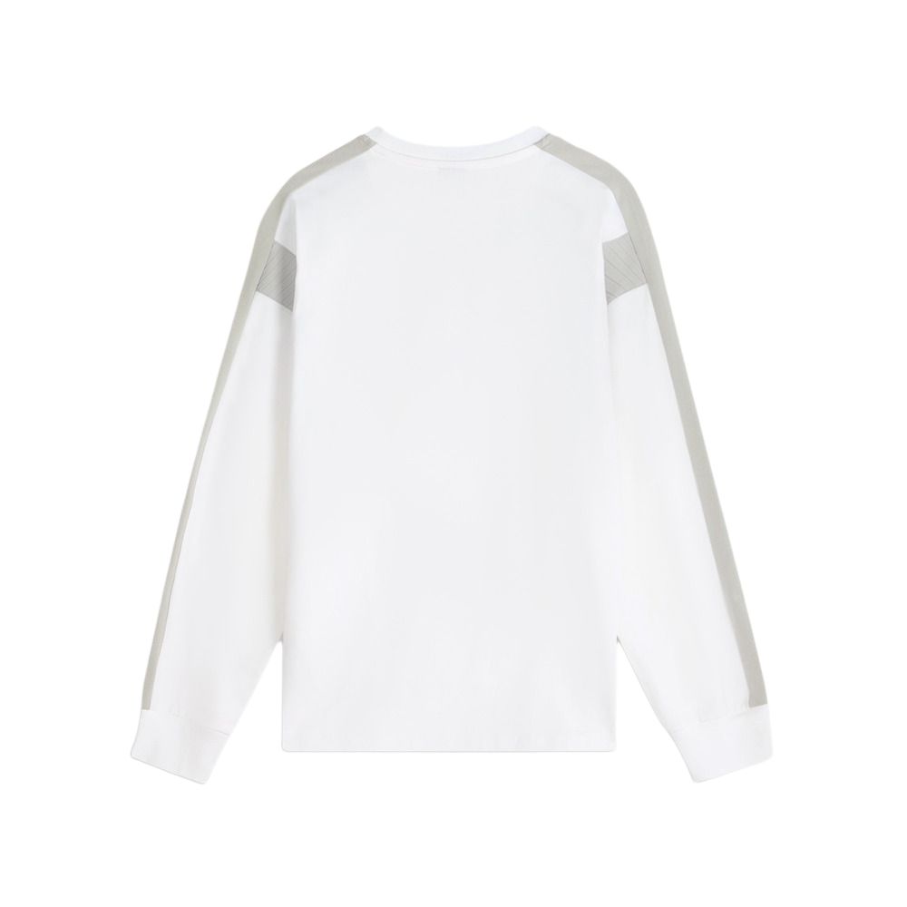 Puma Color Block Crew Neck Long Sleeve Pullover T-Shirt Men Tops 63979102