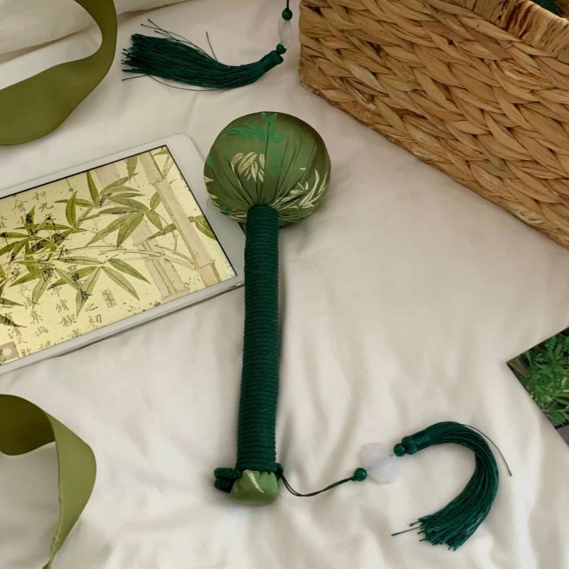 

Muscle Relaxation Lymphatic Massage Hammer Neck Leg Massage Hammer Stick Manual Massage Tool Back Pain Massage зелёный