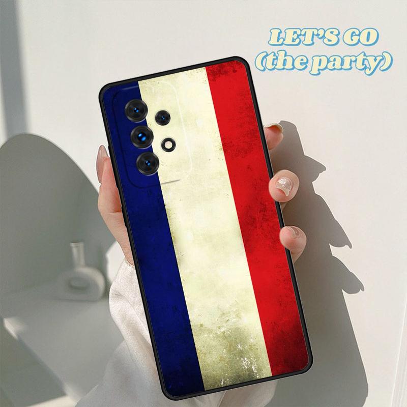 France national flag phone case For Samsung Galaxy A42 A31 A40 A51 A71 A32 A80 A91 A52 A72 A73 A20e A21S A50 A70 A11 A12 Cover