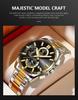 CURREN 8475 Men's Multifunction Waterproof Wristwatch with Large Dial