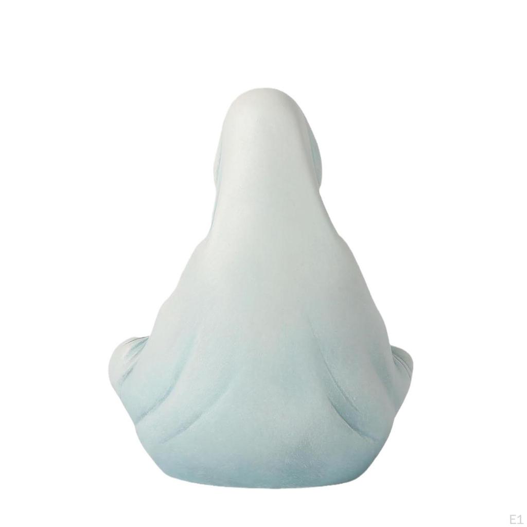 Schlüssel-Schale mit Jungfrau Maria Statue Dekorative Schmuckablage Geschenk Harz für Eingangsbereich Büro