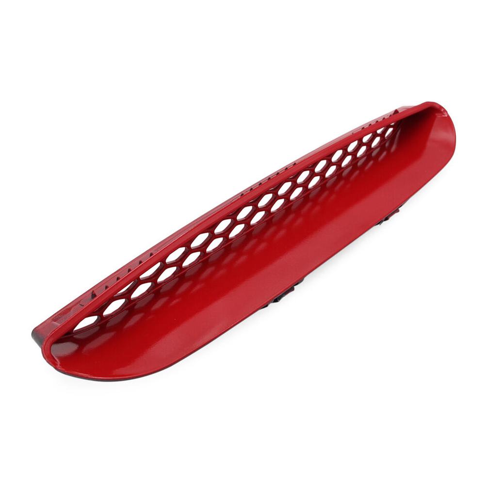 Red Hood Bezel Center Grid Grille Trim For 2015-20 Dodge Charger SRT 68202462AD