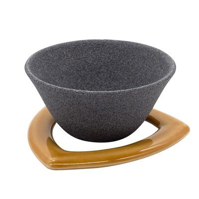 COFIL standardowy ceramiczny dripper do kawy z filtrem ze specjalną podstawą brązowy 1390400203