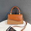 High texture casual fashion versatile handbag women's simple temperament daily commuting shoulder messenger bag