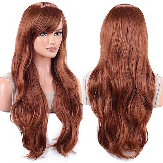Universal 70cm Long Curly Anime Cosplay Wig - European & American Style