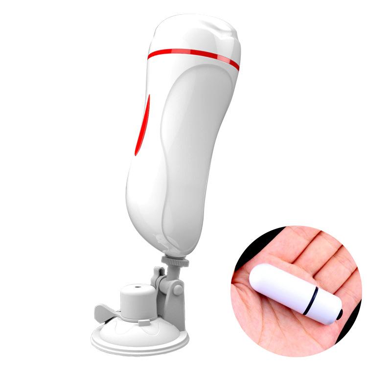 Dual Channel Vagina Anal Masturbation Cup Blowjob Vagina Real Pussy Penis Pump Vibrator Male Mastrubator for Man Sex Erotic Toys
