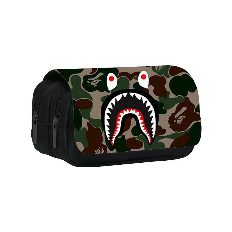 Sprayground Printed Student Single Double Lightweight Stationery Storage Bag For School And Home