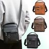 A mochila de viagem de negócios masculina é projetada como uma bolsa transversal simples, adequada para viagens de negócios no trabalho.