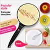 Portable Electric Spring Roll Wrapper Maker, Non-Stick Constant Temperature Crepe Griddle for Duck Pancakes Household Breakfast Gift Machine