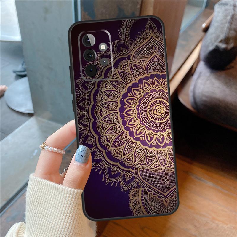 Mandala Case For Samsung Galaxy A54 A34 A14 A15 A13 A53 A16 A26 A36 A56 A12 A22 A32 A52 A06 A35 A55