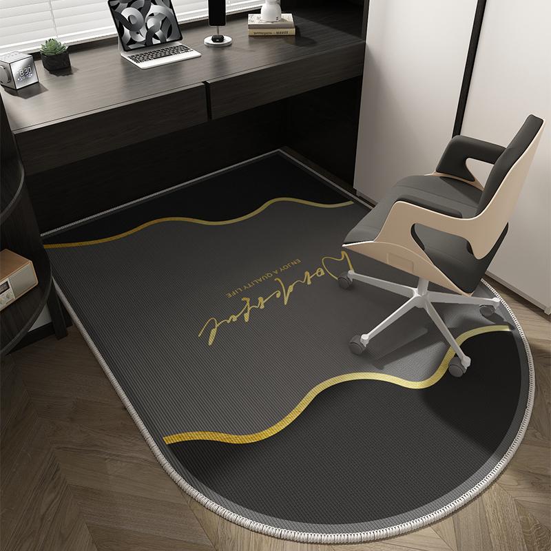 Simple Computer Chair Mat Study Tables Floor Carpet Non-slip Modern Rugs for Bedroom Home Decoration Hall Doorway Mats alfombras