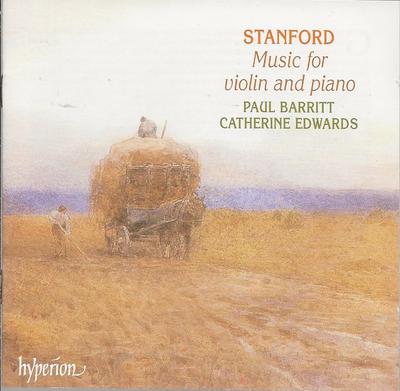 CD PAUL BARRITT, CATHERINE EDWARDS, CH - Stanford: Music For Violin And Pian CDA67024 Hyperion 1999 UK Classical Used