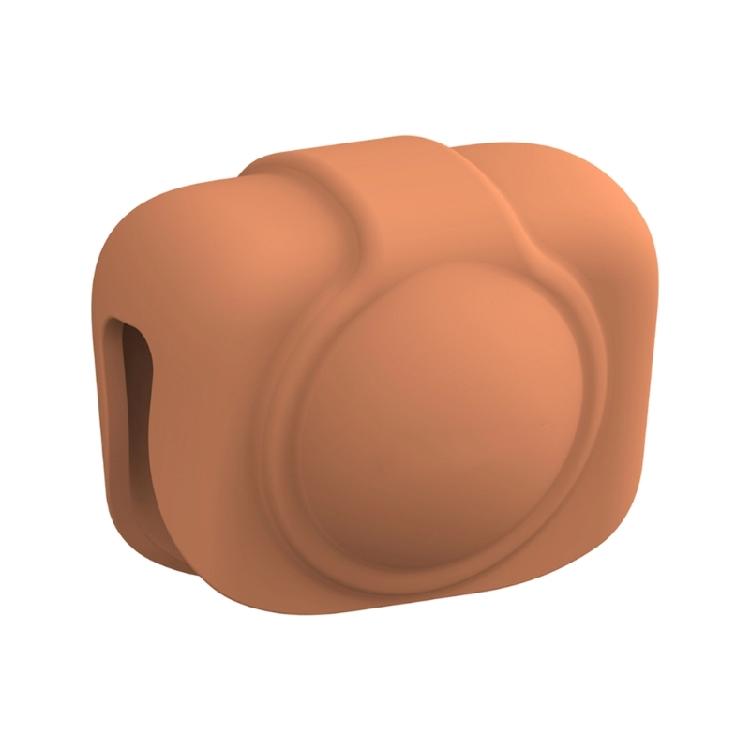 

Flexible Silicone Lens Protector Standard Lens Guard Protector Cover Lens Cap for 360 Action Camera Accessories коричневый