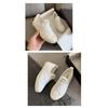 White Women's Casual Flat Shoes