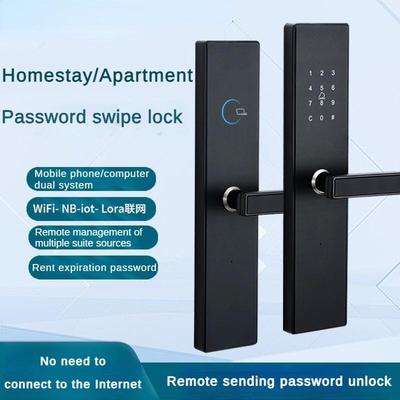 Household Fingerprint Digital Lock Biometric Stainless Steel Door Lock Smart Handle Door Lock