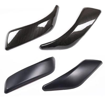 Lot de 2 housses de poignée de porte intérieure de voiture adaptées à BMW Série 1/2 F20 F21 2012-2018 / F22 F23 2014-2019