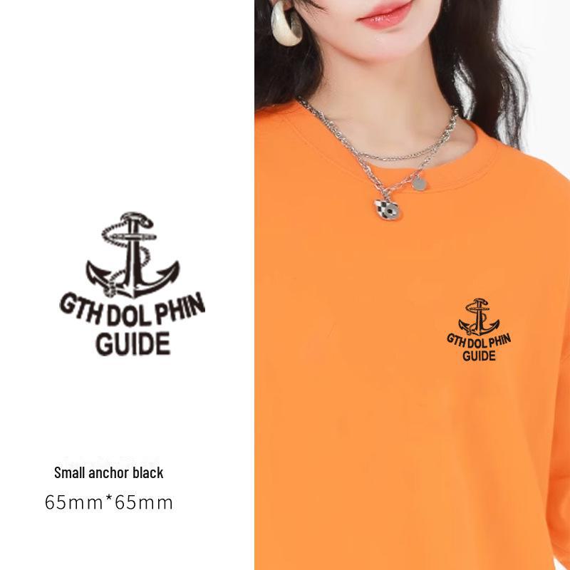 New Heat Transfer Stickers: Decorative Patterns for Couple's T-Shirts