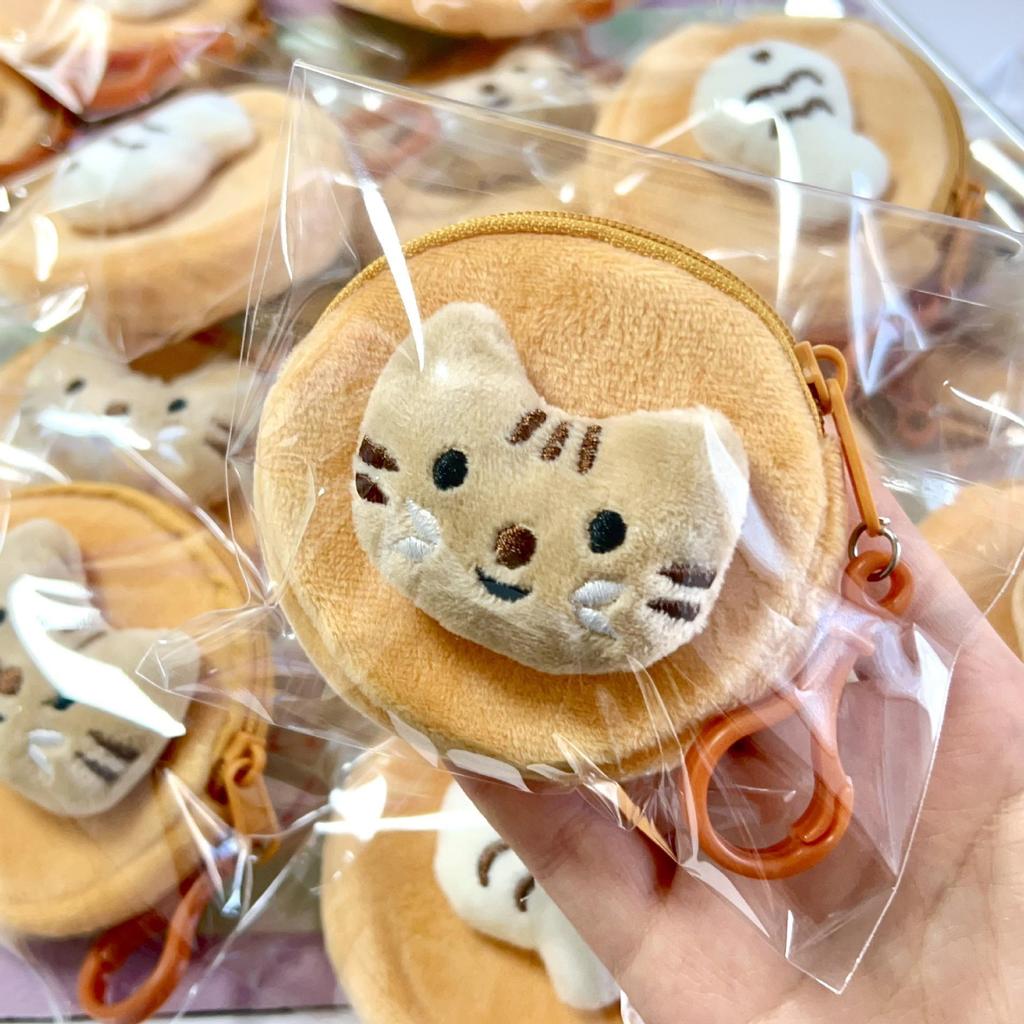 Kawaii Animal Plush Coin Purse for Children Portable Mini Pocket Earphone Key Lipstick Organizer for Girl Protector for AirPod