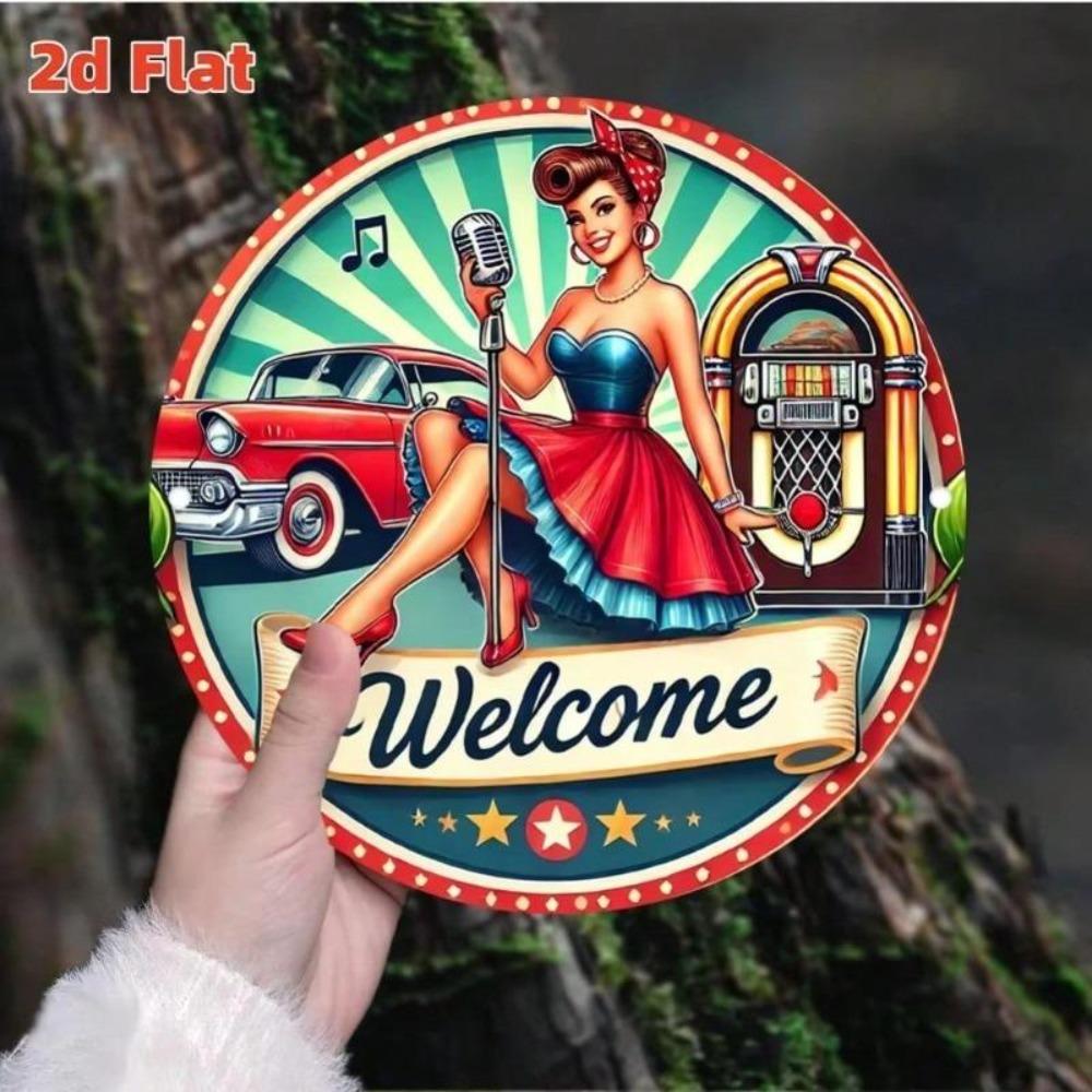 Vintage Tin Sign Metal Wall Decor For Home Bar Cafe Shop