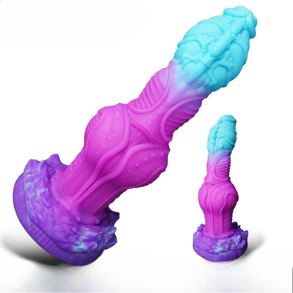 Alien Silicone Dildo for Women - Fantasy Penis for Solo Masturbation, G-Spot Stimulator & Anal Expander, Adult Sex Toy