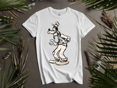 Cute Goofy Sketch Portrait T-shirt T Shirt Men Women Unisex Tshirt K67