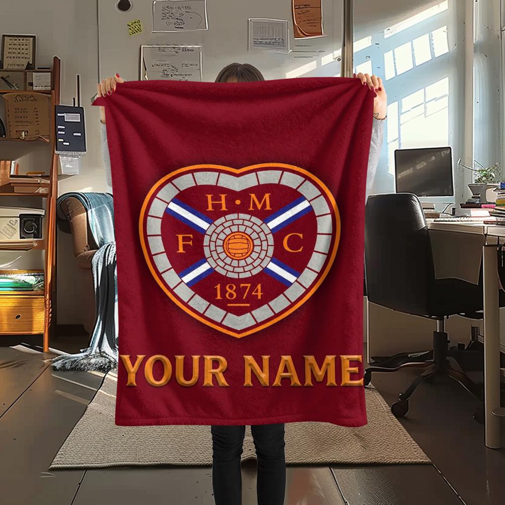 1 Stück Personalisierte Namens Hartes Fußball Club Gemustert Flanell Decke Geeignet für Alle Jahreszeiten für Heimdekoration Wärme und Komfort Geschenke Feiertagsgeschenk_xia