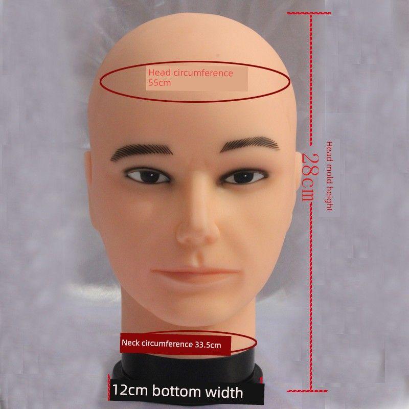 

Абстрактное искусство Голова модели-мужчины Парик Шляпа Голова манекена Наушники VR Дисплей для глаз Реквизит Модель Голова манекена Голова манекена Microsoft Men s Head with Makeup