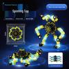 Transformable Luminous Fingertip Gyroscope - Educational Rotating Decompression Toy for Kids