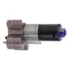 RC Gearbox Metal Speed Change Gear Box with 370 Motor for WPL C14 1/16 RC Military TruckTitanium Color