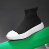 Men Summer Casual Sports Sneakers Breathable SlipOn Mesh Fashion Flat Trend Shoes Personality Sneaker Male Black Slip Cool