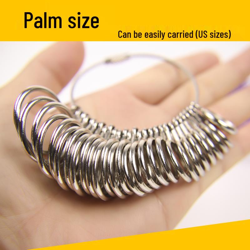 Mido Adjustable Ring Sizer for Men's & Women's Finger Measurement
