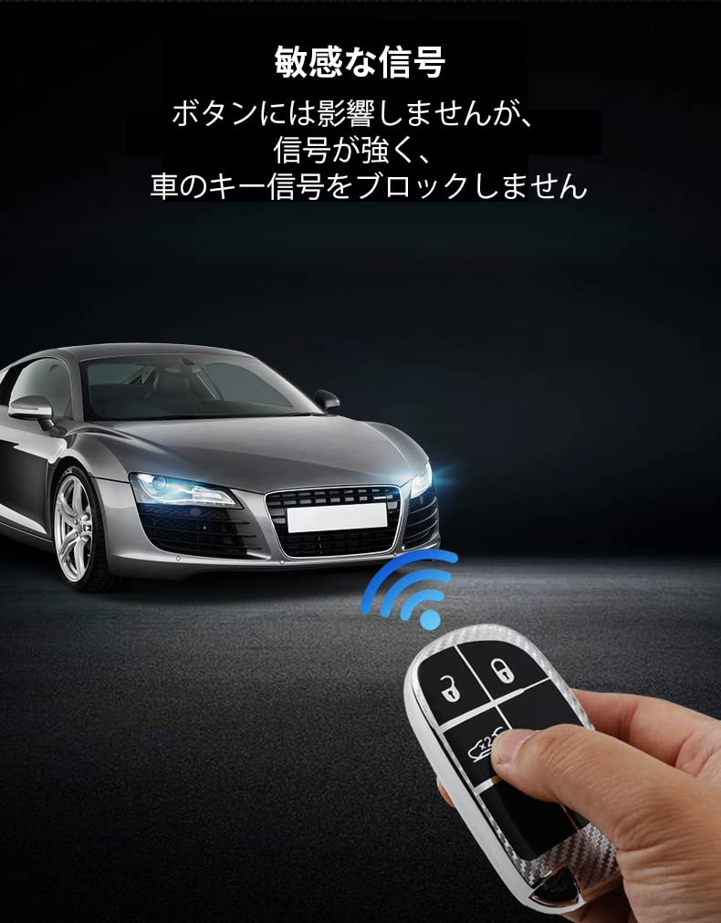 [KUNIO] Jeep Dedicated Key Case, Key Holder, Key Cover, Waterproof, Lightweight, Soft, JEEP Renegade