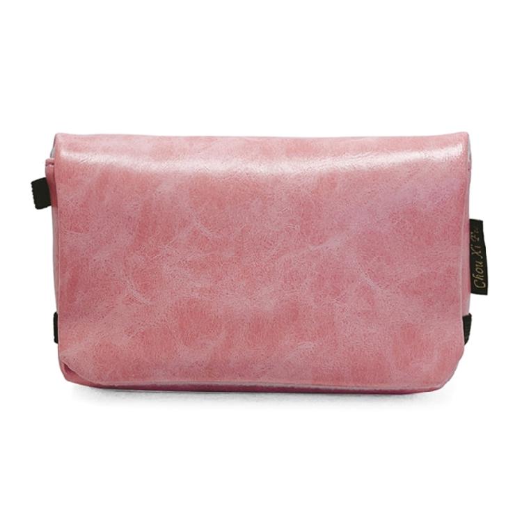 PU Camera Storage Bag for ZV 1F Users and More Digital Camera Vlog Camera with Convenient Compartments