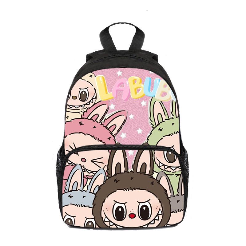 School Bag Elementary School Students Front Bag Cartoon Large Capacity Backpack Boys Fashion Backpack 5413 CLE
