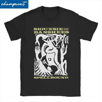 Men Women Spellbound Rock Music Gothic T Shirt Siouxsie And The Banshees Cotton Clothes Novelty Tees Plus Size T-Shirts