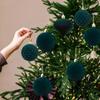 48pcs/set Velvet Christmas Ball Ornaments Christmas Decoration Box Set Products Set Ball Pendant Ball 4/6/8cm Christmas Hom Y8M5