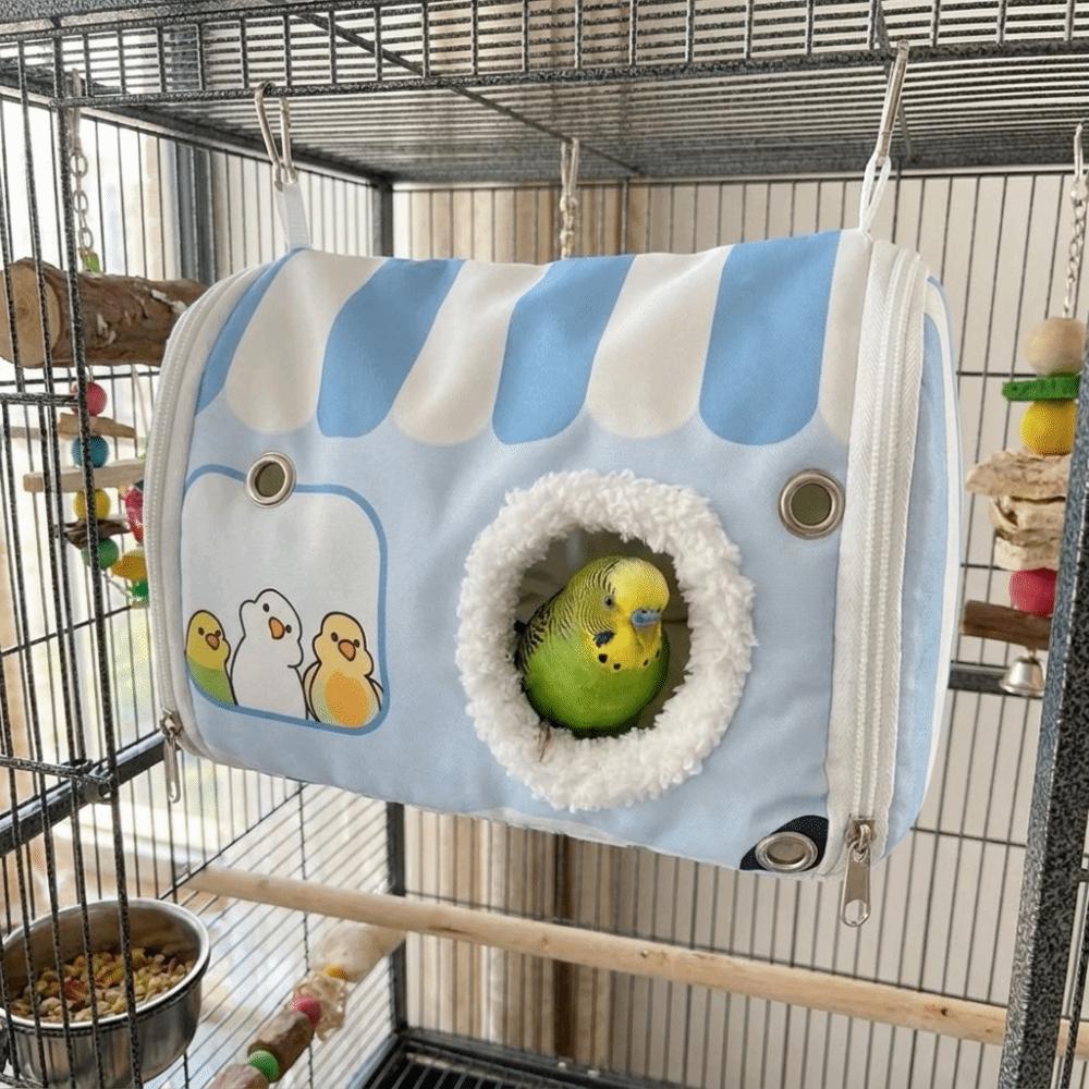 Thickened Cotton Parrot Warm Nest Warm Hanging Parrot House Bird Sleeping Cushion Small Pet