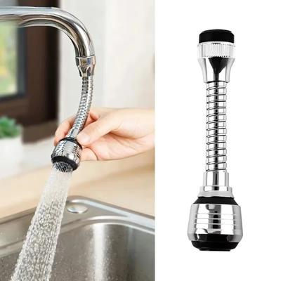 Küchenarmatur Sprinkler Wasserspargerät Verlängerung Rotierender spritzwassergeschützter Sprinkler Spray Extender Bubbler